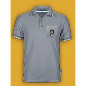 They Live Gray Polo Adult 2XL Horror Movie Shirt Fright Rags NEW RODDY PIPER